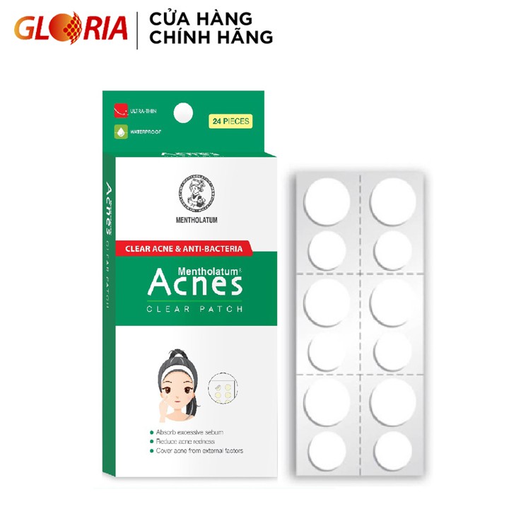 Miếng Dán Mụn Acnes Clear Patch (24 Miếng)