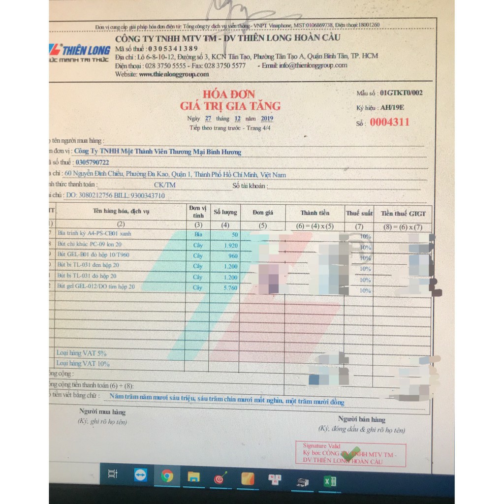 Hộp Bút Butter Gel Thiên Long GEL-B01 Nét 0.6mm