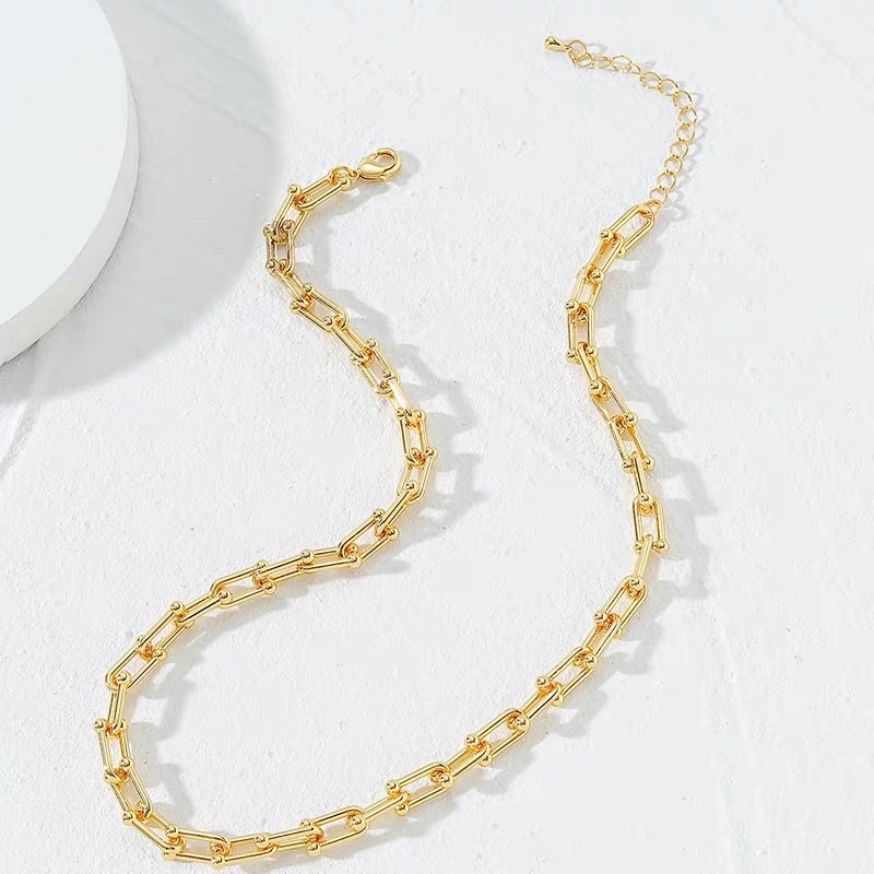 Vòng cổ âu mỹ kim loại đơn giản - Khanturban.vn