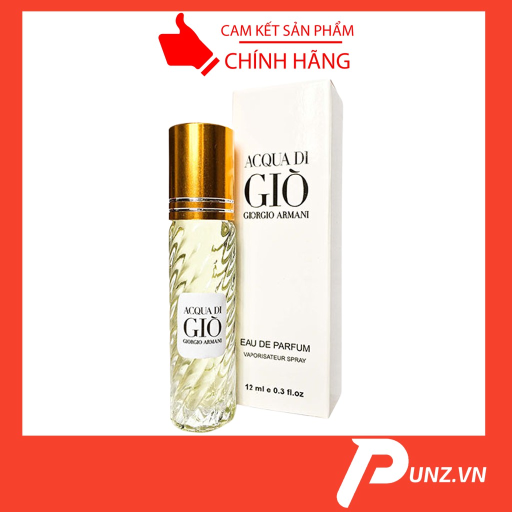 Nước Hoa Nam Nữ ΛＣＱＵΛ ＤＩ ＧＩÒ Chính Hãng Hparfum Dạng Lăn 12ml