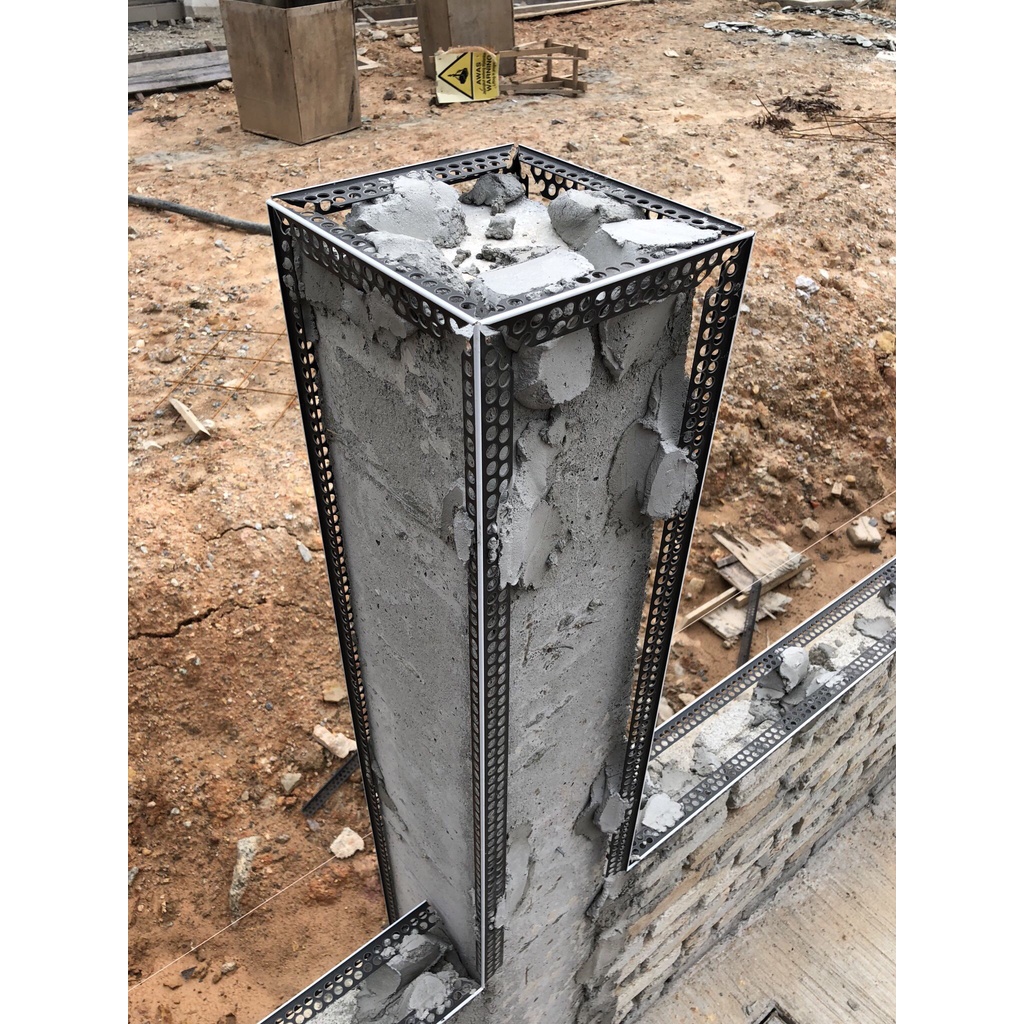 NẸP TRÁT GÓC SẮC NÉT A2 - 10 |Nẹp nhựa trát tường HYM |Corner Bead - Upvc