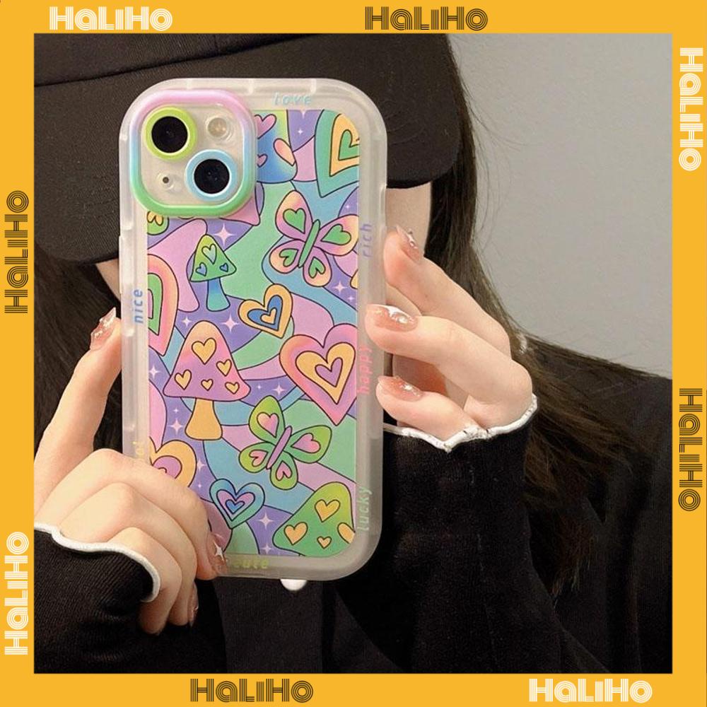 iPhone Case Silicone Soft Case Frosted Clear Case Airbag Shockproof Camera Protection Rainbow Cute Compatible For iPhone 14 Pro Max 13 Pro Max 12 Pro Max 11 Pro Max xr xs max