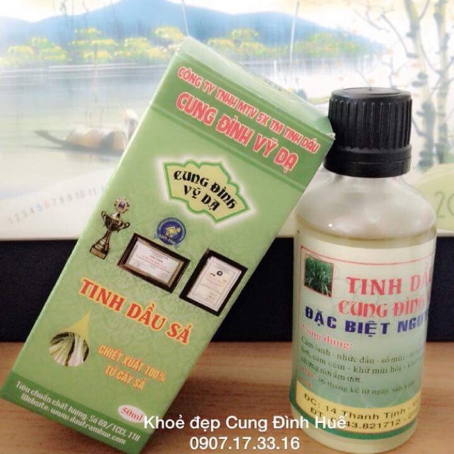 TINH DẦU SẢ 50ml
