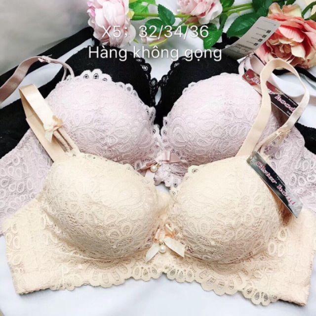 ÁO REN KO GỌNG ĐỆM DÀY 10cm SIÊU NÂNG NGỰC