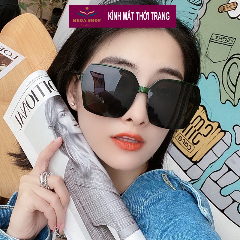 Kính râm thời trang cho nữ hot năm 2021 phù hợp đi biển, du lịch, dã ngoại, cực dễ phối đồ | BigBuy360 - bigbuy360.vn