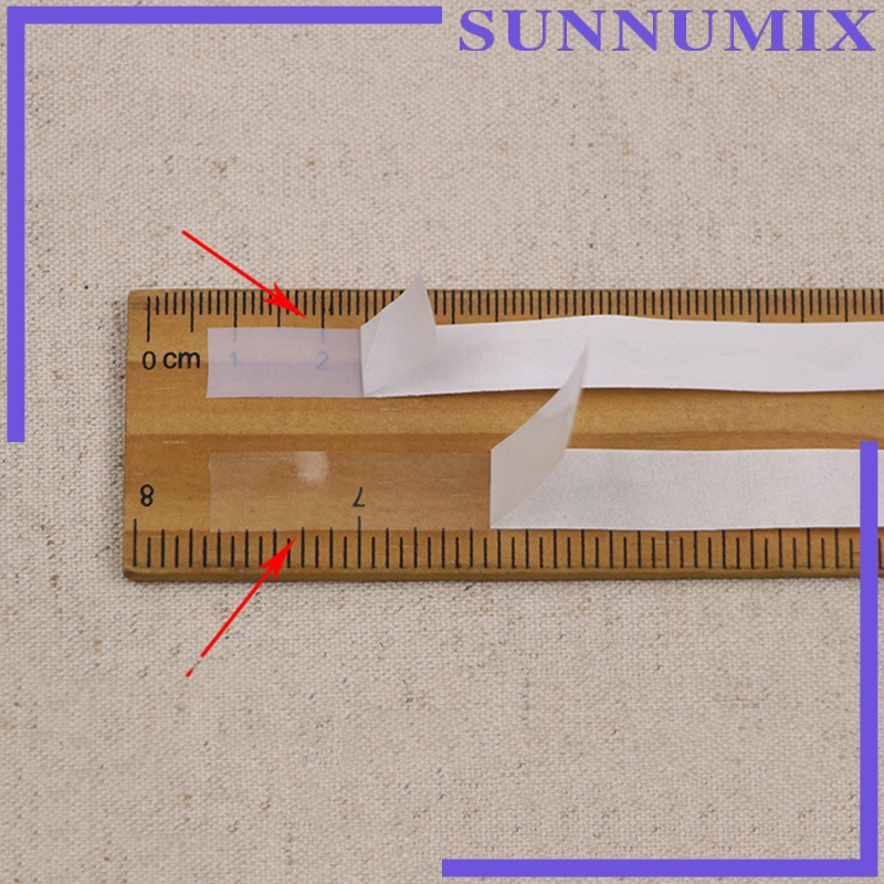[Sunnimix] Cuộn Băng Keo Hai Mặt Tự Dính Chắc Chắn Không Đường May Viền Quần Áo Jean