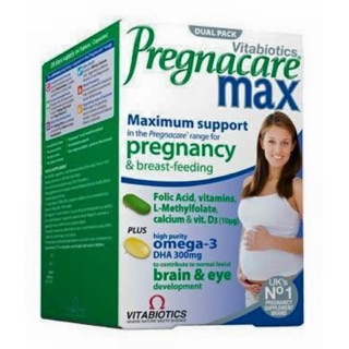 Vitamin bầu Pregnacare max Anh