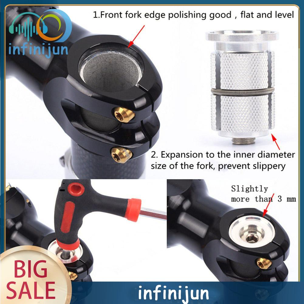 Ốc Vít Mở Rộng Phuộc Trước Xe Đạp Bằng Sợi Carbon Cao Cấp