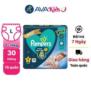 Tã quần Pampers ngủ ngon size L 30 miếng