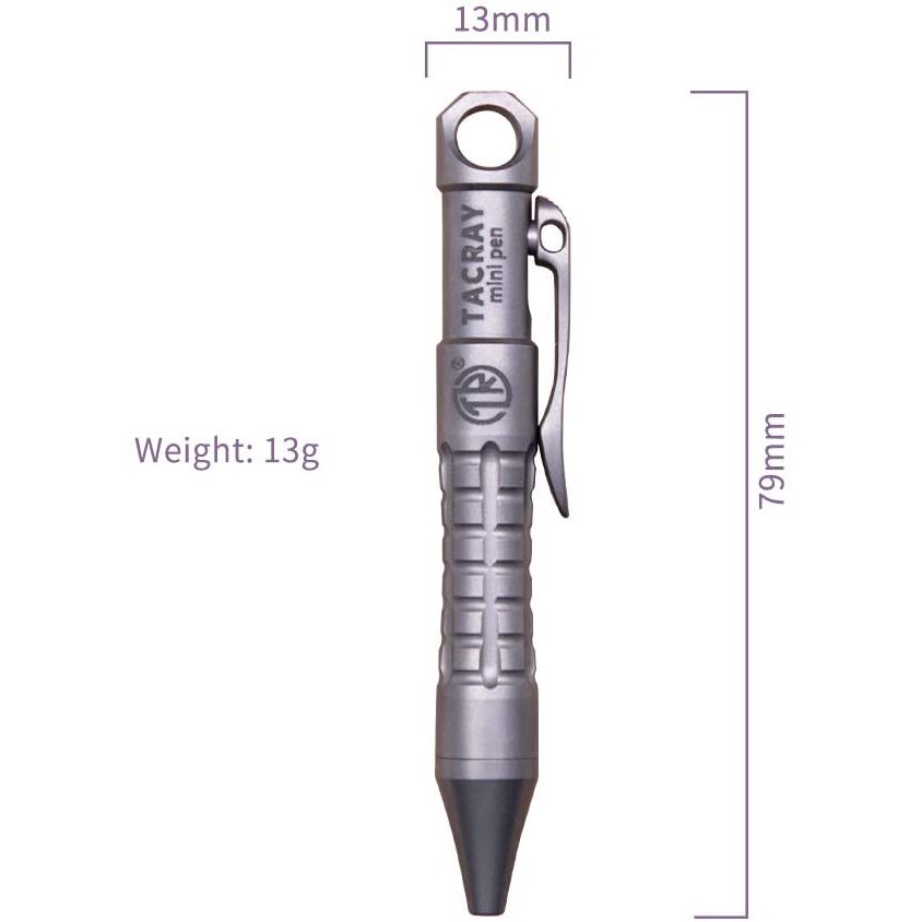 Bút Tacray Titanium Mini Bolt Action Pen