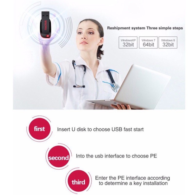 Usb 2.0 SANDISK Cruzer Blade 32GB / 64GB / 128GB SDCZ50 Chất Lượng Cao