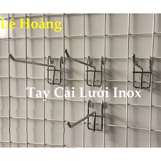 Móc 150 Chiếc Tay Cài Bằng Inox DÀI 15CM Chuyên Cài Lưới Treo Phụ Kiện Shop