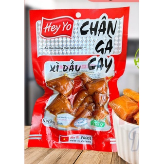 [HÀNG CHÍNH HÃNG] Chân gà cay vị xì dầu Hey Yo (80g) | BigBuy360 - bigbuy360.vn