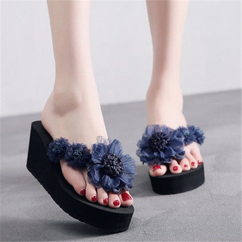 Dép Xỏ Ngón Đế Xuồng Chống Trượt Thời Trang Mùa Hè Cho Nữ
