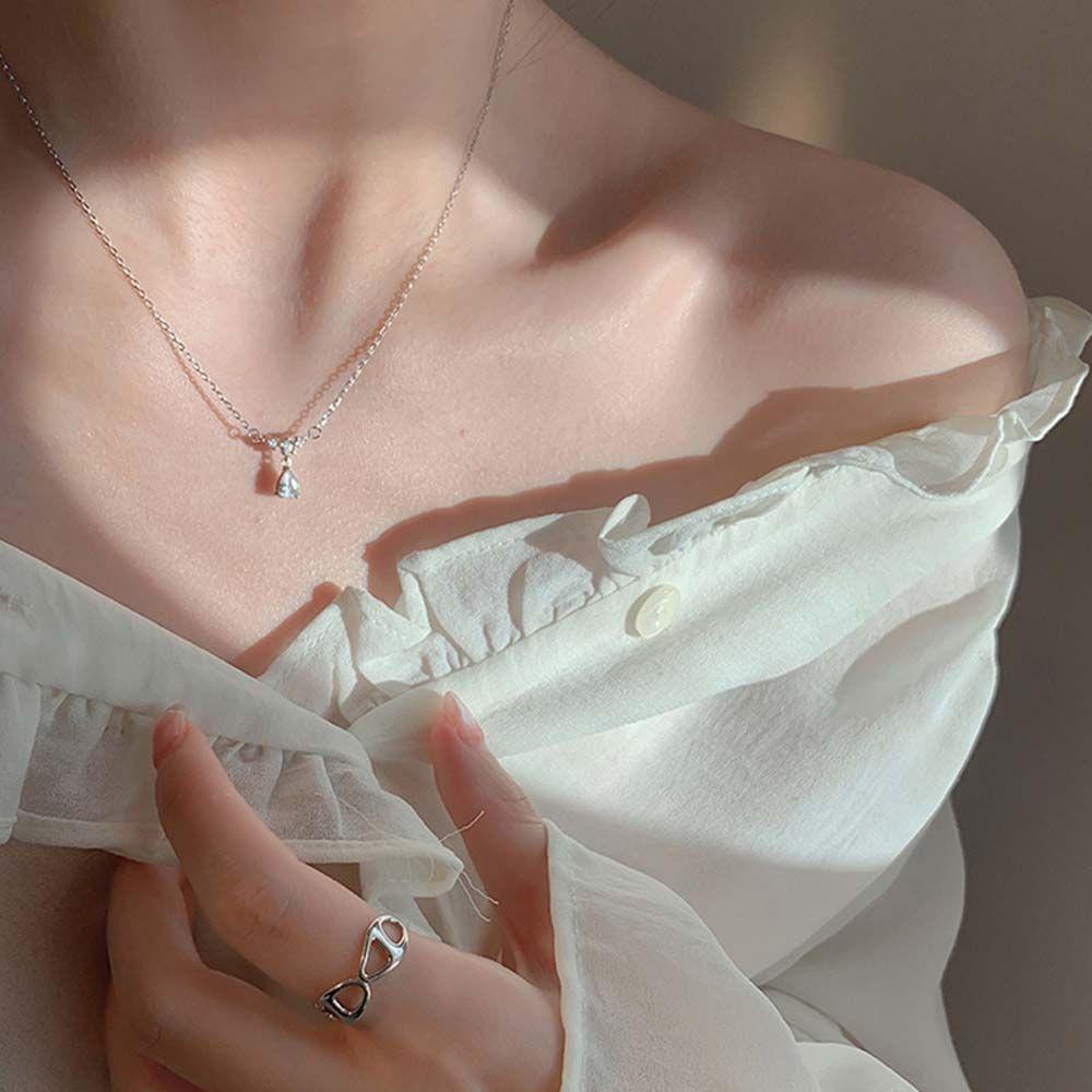Dây Chuyền Họa Tiết Hình Học Cá Tính Cho Nữ|Vòng Cổ Choker Hợp Kim Phong Cách Hàn Quốc