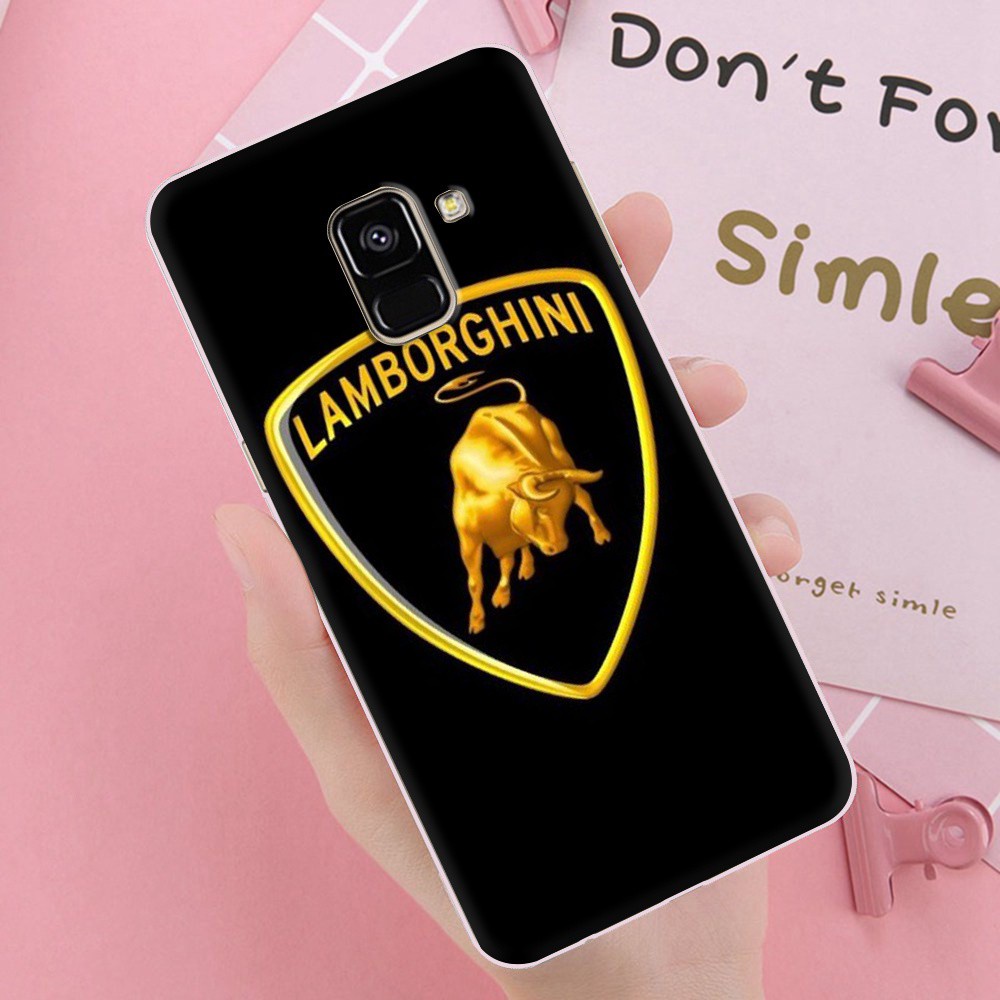 Ốp Điện Thoại Tpu Mềm Chống Rơi In Logo Lamborghini Cho Samsung S9 Plus S10 Lite S10 Plus S10 S10E