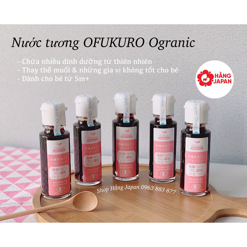 Nước tương Ofukuro cho bé ăn dặm 100ml - Nhật Bản