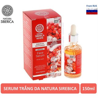 [Date Dai]Serum Siberica dưỡng trắng sáng da, se khít lỗ chân lông.