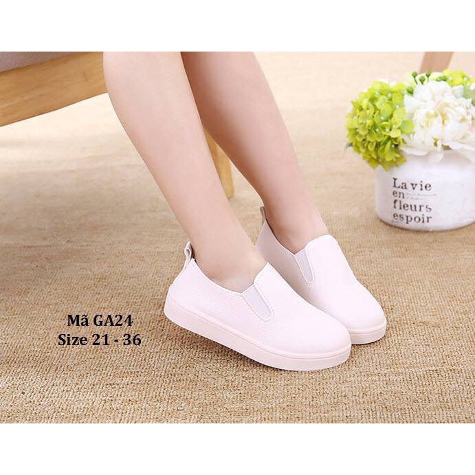 Giày Slip Ons Trẻ Em 1 - 12 Tuổi GA24