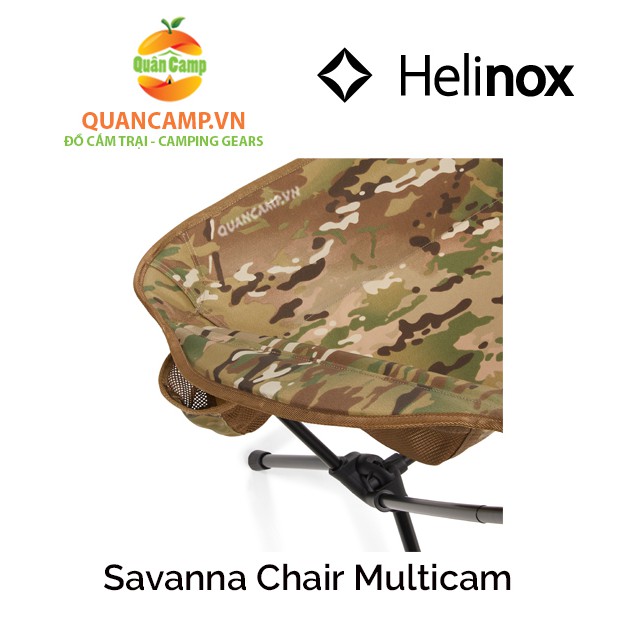 Ghế dã ngoại xếp gọn Helinox Savanna Chair Multicam