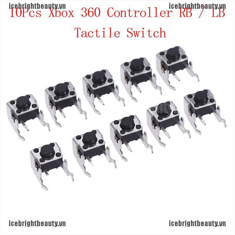 Set 10 Nút Công Tắc RB / LB Chuyên Dụng Cho Xbox One Xbox 360