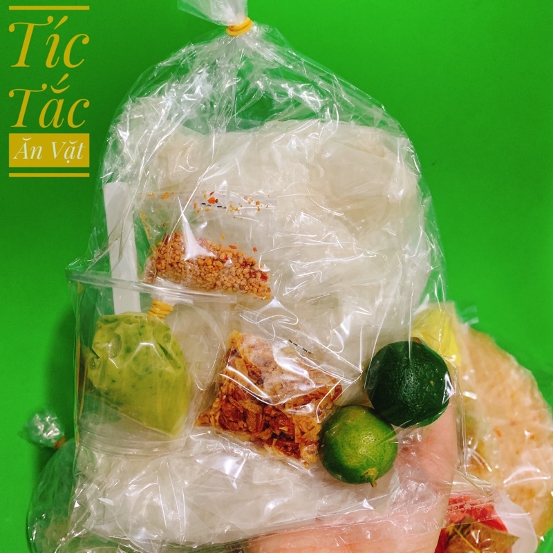 Bánh Tráng Phơi Sương Muối Ớt Xanh - Bánh Tráng Sate Ớt Xanh Tíc Tắc Siêu Cay Cực Ghiền