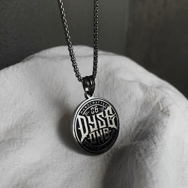 Dây chuyền bằng thép titan phong cách hiphop thời trang cá tính