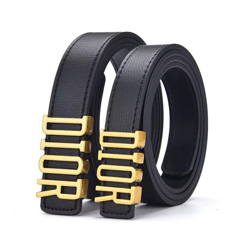 Hàng Có Sẵn! Dior! Thắt Lưng Da Thời Trang Chất Lượng Cao Cho Nữ