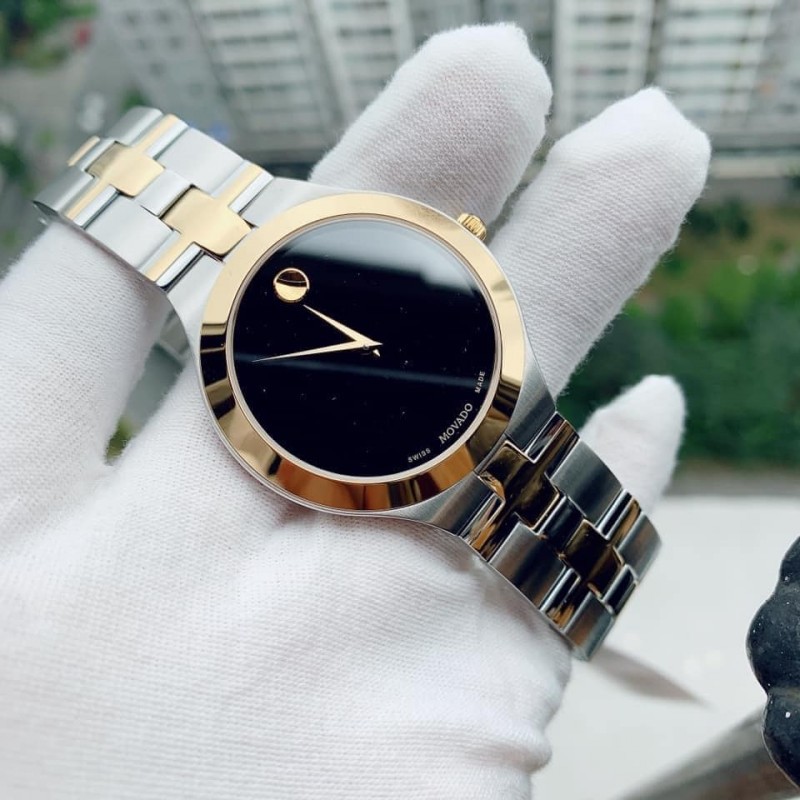 Đồng hồ nam Thụy Sỹ Movado 0607443 Juro Demi Gold