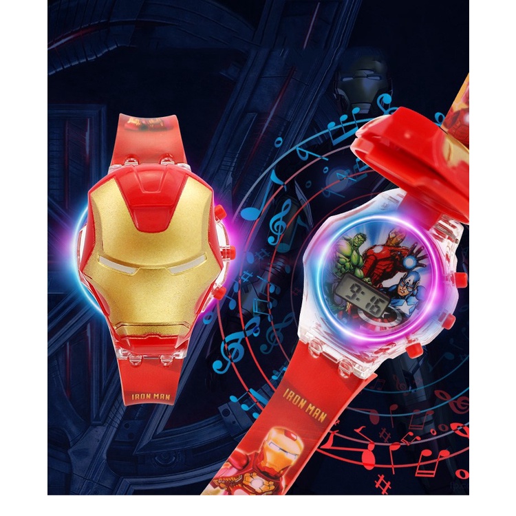 Đồng hồ đeo tay hình nhân vật hoạt hình thời trang cho bé nhiều kiểu tùy chọn