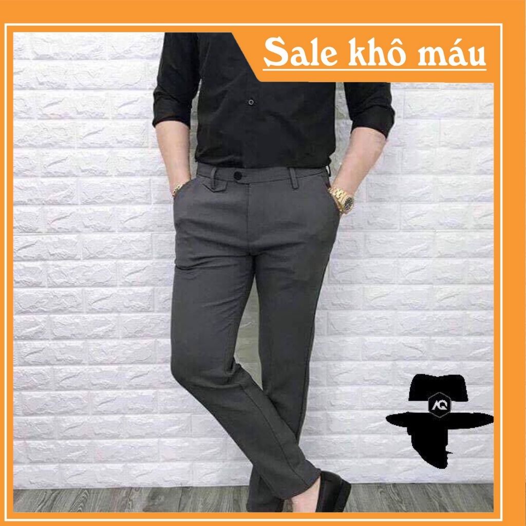 COMBO QUẦN ÂU + ÁO SƠ MI NAM DÀI TAY HÀN QUỐC MẪU MỚI NHẤT 2021