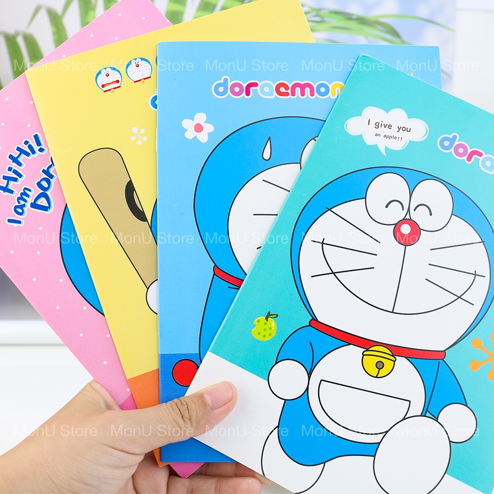 Sổ A5, sổ tay kẻ ngang hình DORAEMON DOREMON dễ thương cute MON0286 TooYoo