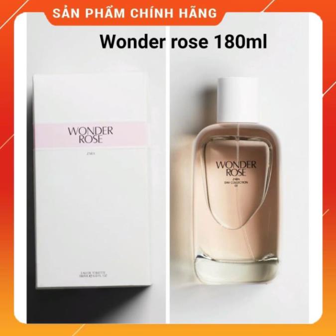 Nước hoa ZARA Wonder Rose 30ML / 90ML / 180ML  - N12