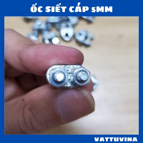 Ốc Siết Cáp 5ly Cóc Kẹp Dây Cáp 5ly - Vattuvina