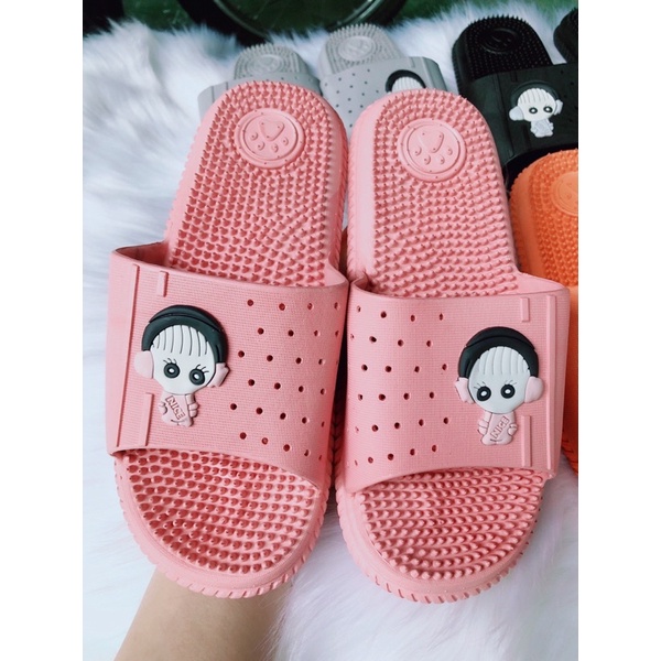 [Hàng mới] Dép có gai massage chân siêu êm hình cute