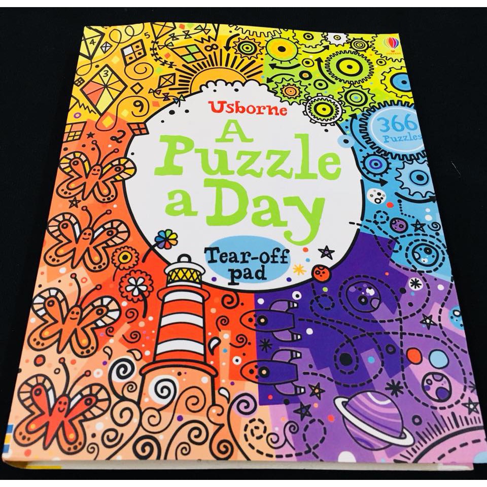 Bộ nhập - A Puzzle A Day (Giúp Bé Rèn Trí Thông Minh, Luyện Nếp Nhăn Não)