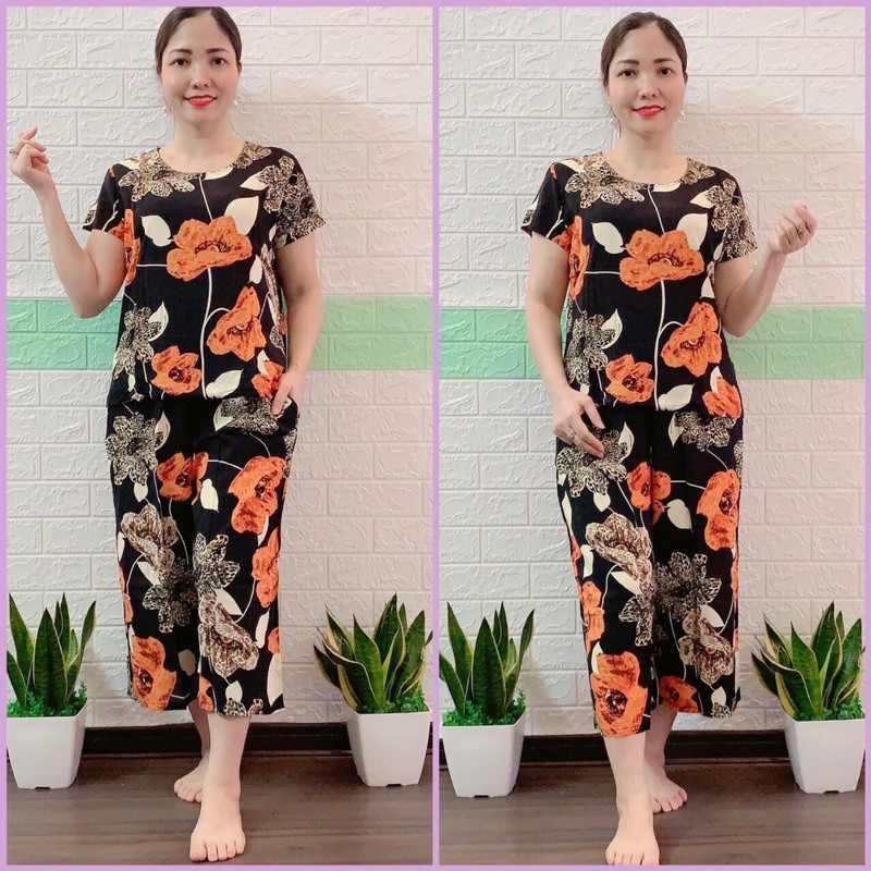 Bộ lanh đại ống sớ Anh Thư cực đẹp . Size 2xl/3xl/4xl  . Sỉ 110k