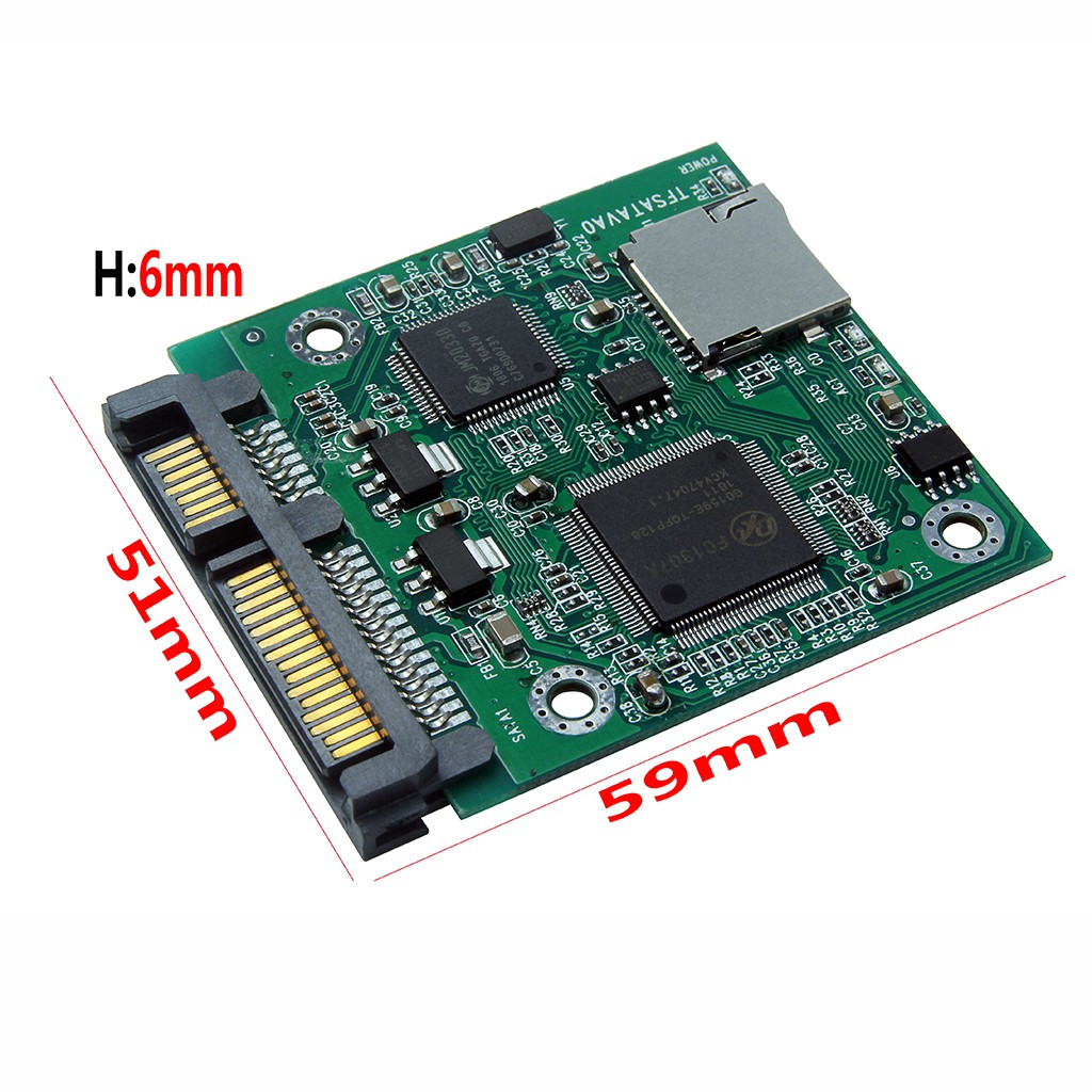 Bộ Chuyển Đổi Thẻ Nhớ TF Sang SATA 22pin 2.5 " | BigBuy360 - bigbuy360.vn