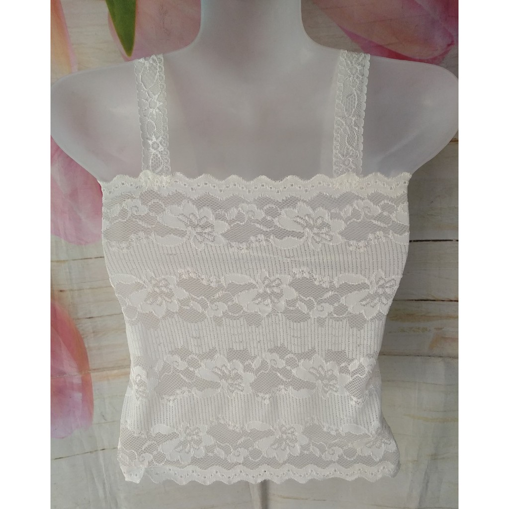 Áo ren mặc trong dáng dài không mút form nhỏ | BigBuy360 - bigbuy360.vn