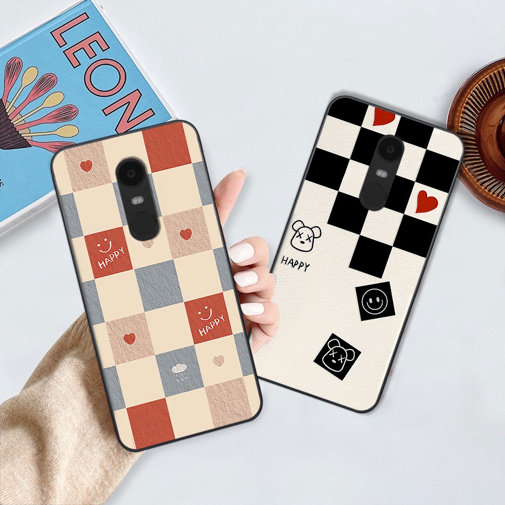 Ốp Xiaomi Redmi Note 4/ Note 4x / Redmi 5 Plus caro trái tim cá tính, thời trang siêu đẹp, siêu phong cách
