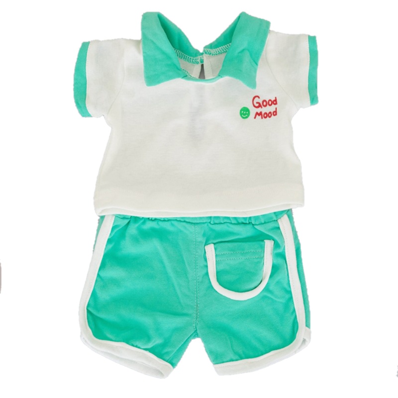 Bộ Áo Liền Quần + Quần Sooc + Mũ Beanie Dùng Chụp Ảnh Cho Bé Sơ Sinh