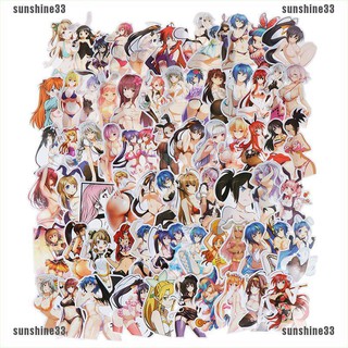 【COD•suns】70Pcs Beauty Girls Stickers Scrapbook Suitcase Laptop Guitar Sticke