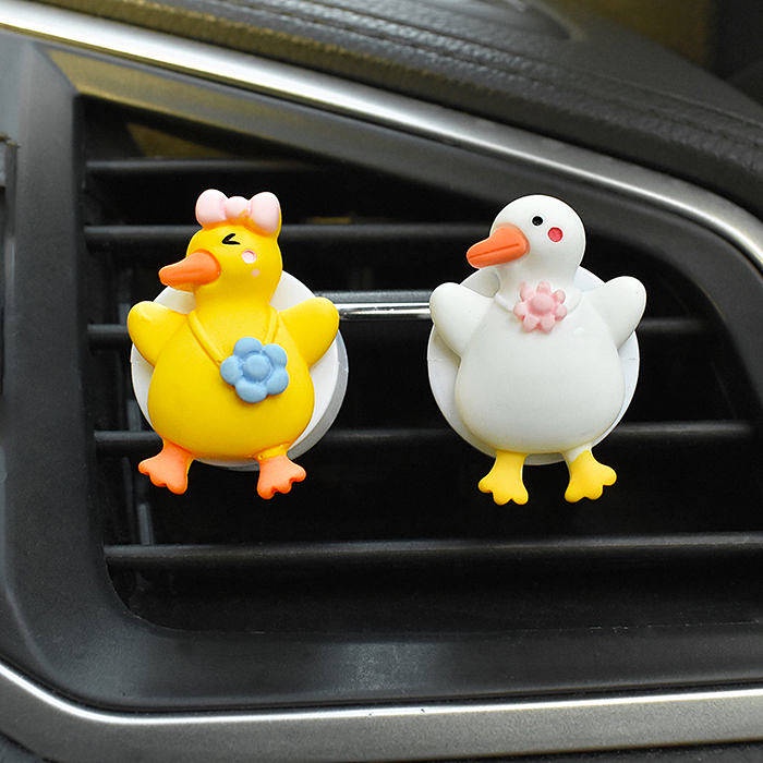 Cute Duck Car Air Outlet Aromatherapy Car Perfume Fragrance Car Fragrant Stone Car Interior Decoration Supplies Decoration car accessories 0Gmi