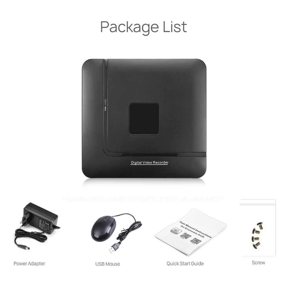 Máy Quay An Ninh Hamrol H.265 Max 9CH CCTV NVR ONVIF P2P Xmeye
