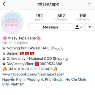 [ORDER] Washi tape chọn lọc