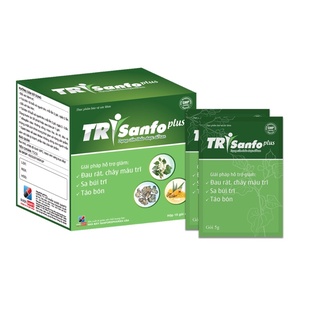 TRI SANFO PLUS HỖ TRỢ NHUẬN TRÀNG, GIẢM TÁO BÓN VÀ CẢI THIỆN TRĨ