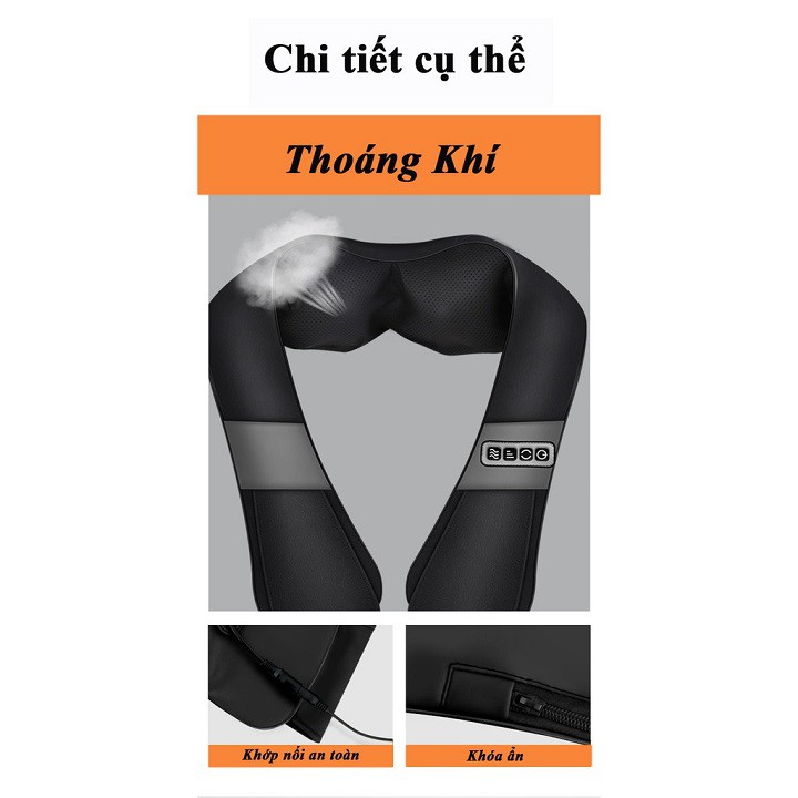 Đai massage cổ vai lưng Đa Năng Ultimate 518S