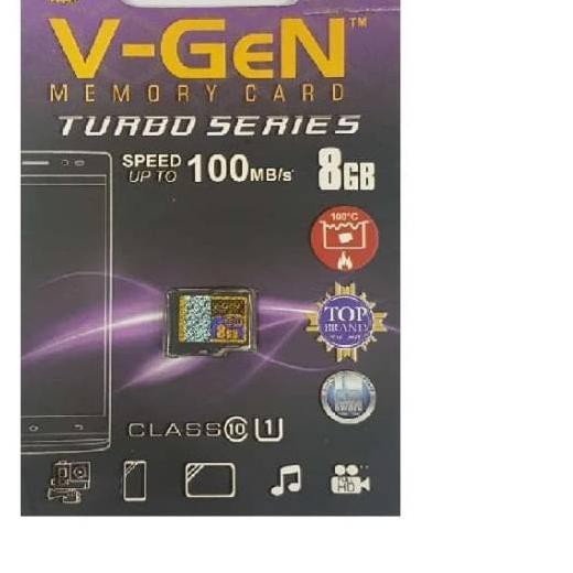Thẻ Nhớ Micro Sd V-gen 8gb Class 10 Turbo Series Vgen 8gb | BigBuy360 - bigbuy360.vn