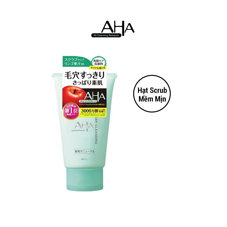 Sữa Rửa Mặt Aha Từ Trái Cây Cleansing Research Wash Cleansing N 120 Gram