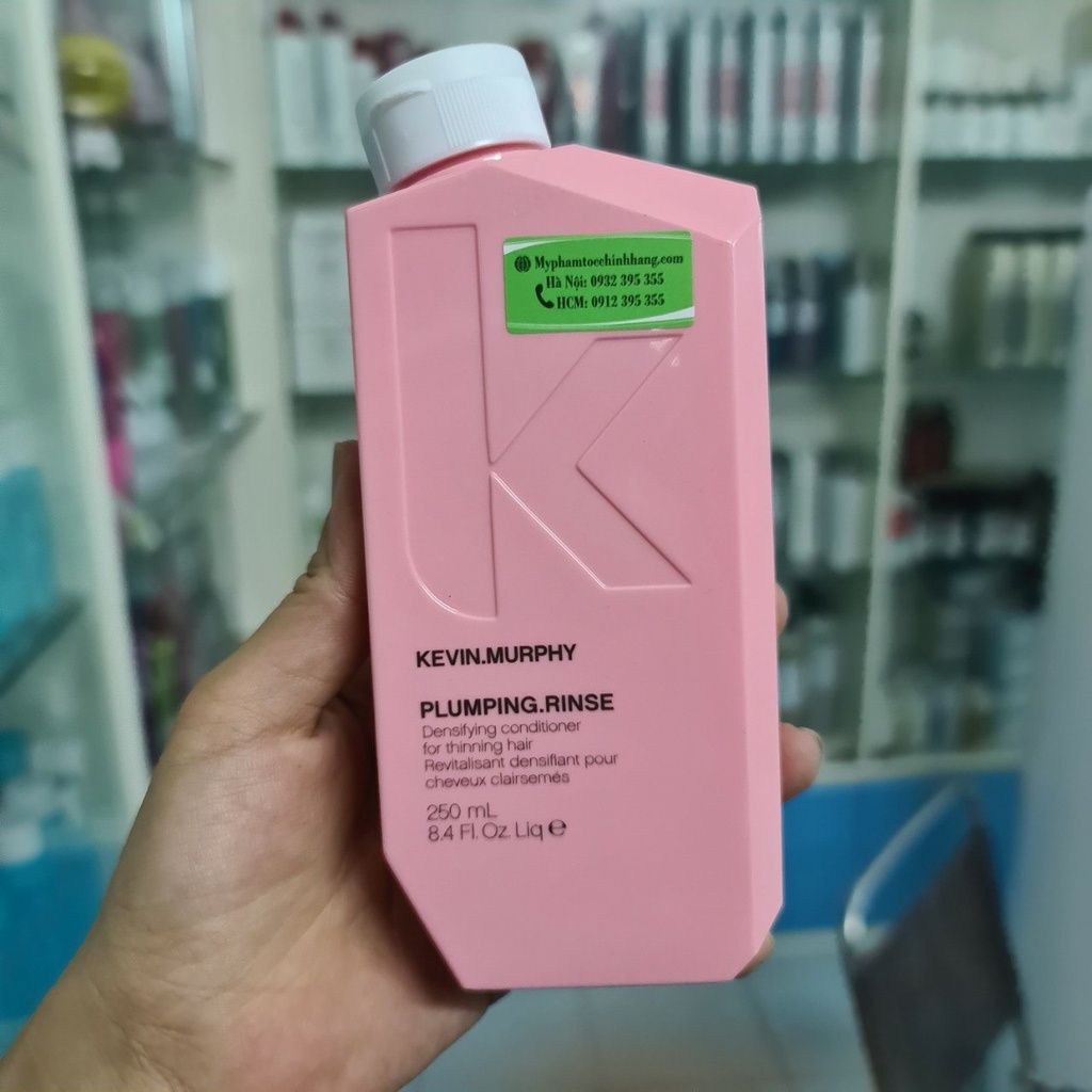 CẶP DẦU GỘI XẢ CHO TÓC ÍT, MỎNG, RỤNG KEVIN MURPHY PLUMPING 250ML